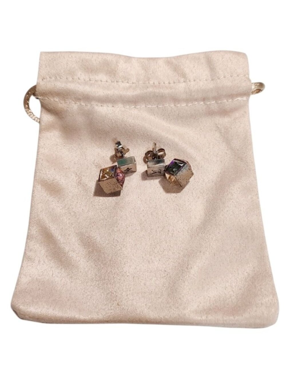 Louis Vuitton Book le Reille Gamble Vijoux Earrings Silver - Picture 7 of 7